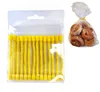Handy flexible magic silicon cable twist lock tie for bread bag packaging