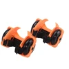 Good quality flashing roller with PU wheels four lights children's gift