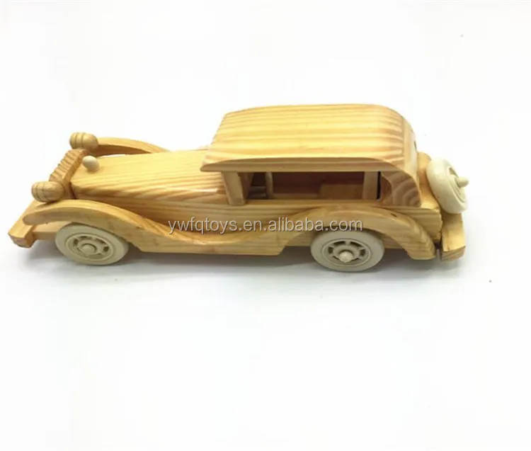 FQ brand popular DIY toy wooden model car for children assembled toy vehicles