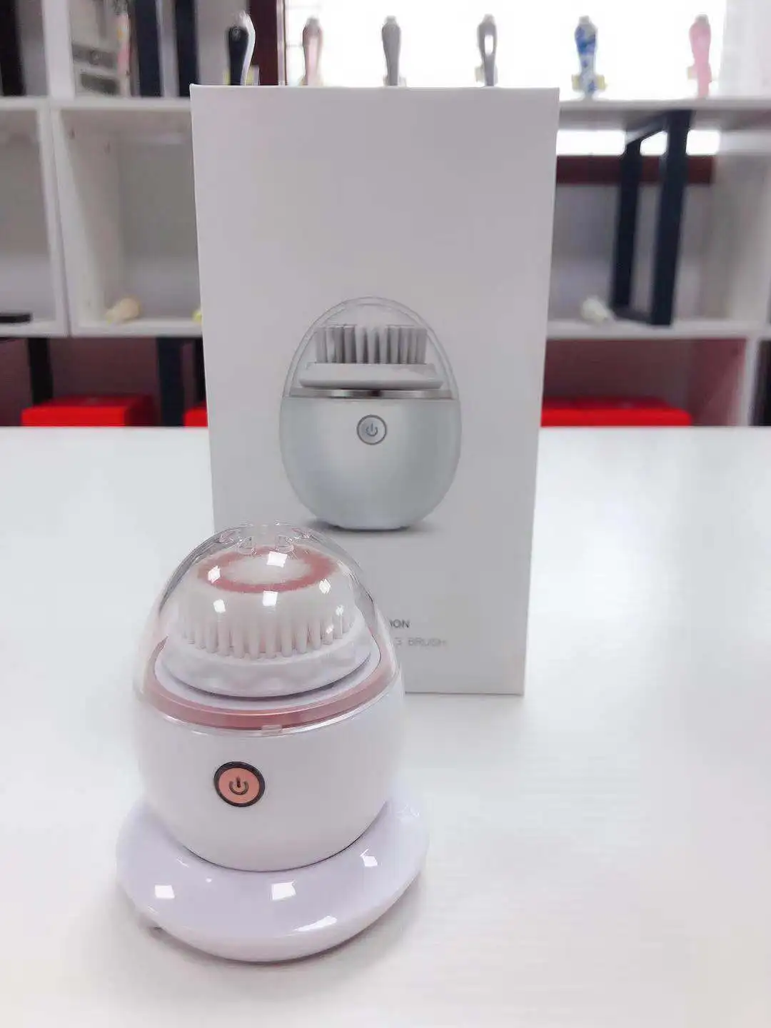 
Best Skin Care Multi-functional Acne Silicone Deep Facial Cleanser Brush Sonic Electric Facial Cleansing Pore Cleaner Face Brush 