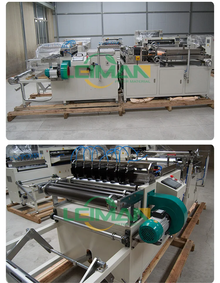 Filter Paper Rotary Pleating Machine Plgt600n Filter Making Paper