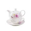 Custom Design Heat-resistant Drinking Fine Porcelain Tea For One