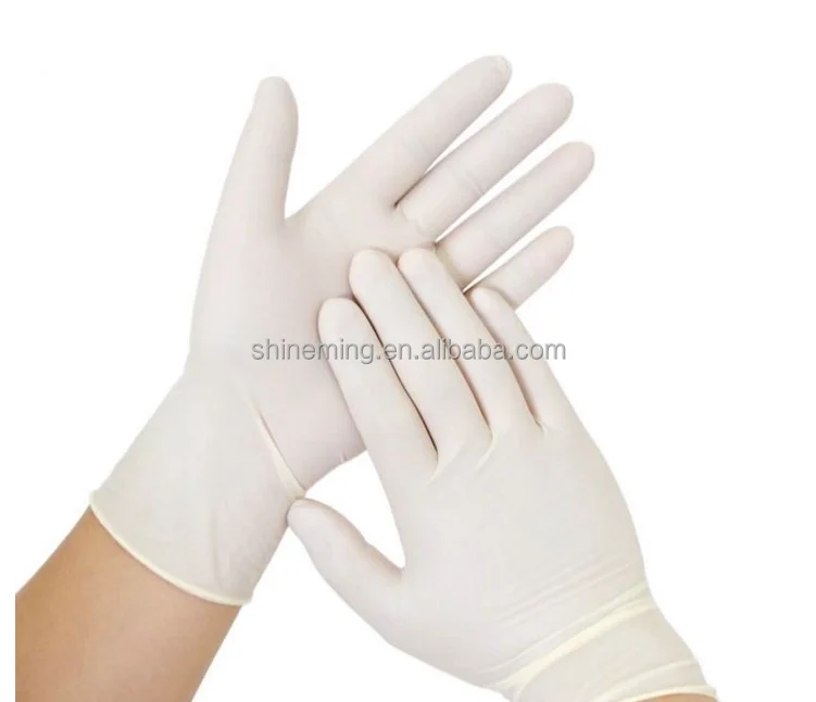 smooth latex gloves