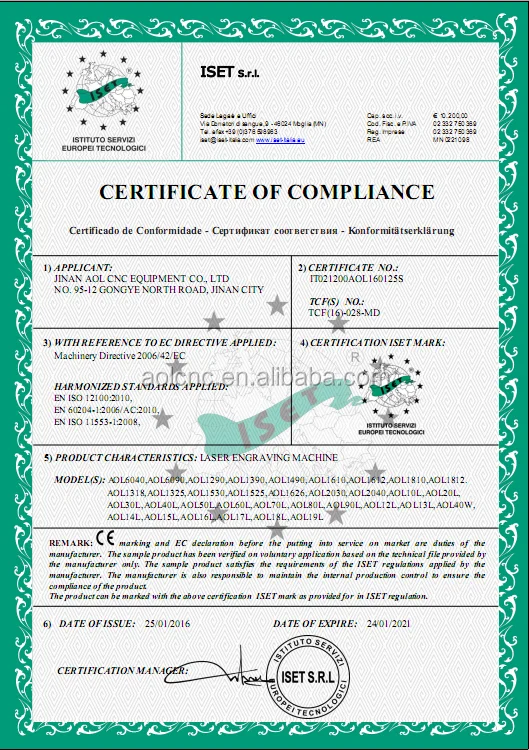 CE certification