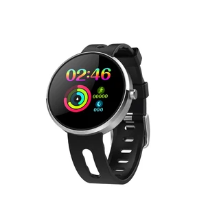 2019 Waterproof Round Fitness Tracker Smart Watch
