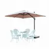 Custom Garden Folding Sun Patio Parasol Outdoor Beach Cantilever Umbrella
