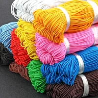 

1 mm or 2 mm 2.5 mm or 3 mm high strength colorful round elastic cord rope rubber latex for clothes decoration chairs