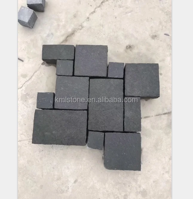 Natural Black Basalt Rock Stone For Sale