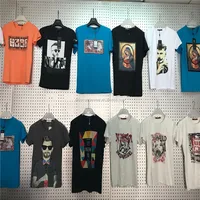 

0.95 Dollar GDZW737 Wholesale Pure Cotton Assorted Prints low moq clothing, running shirts, mens running shirts