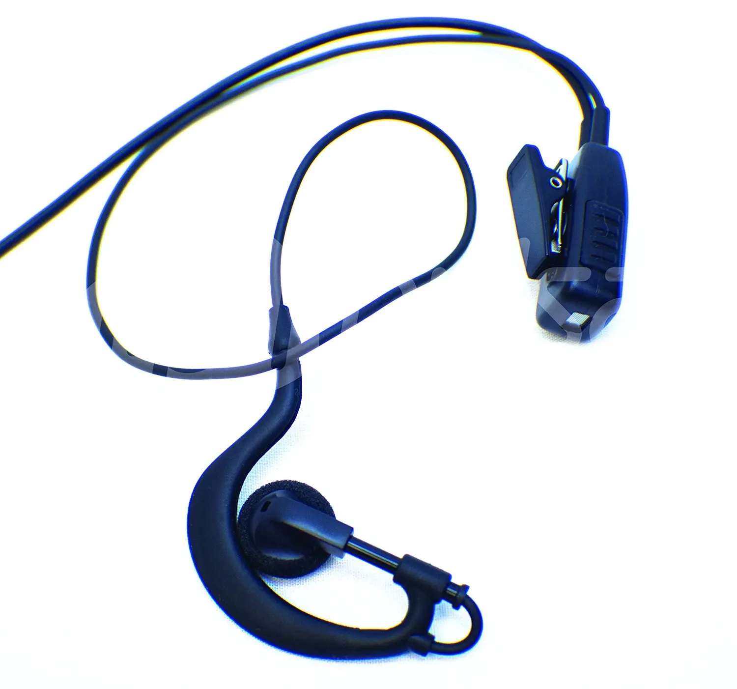 CLW 2-Pin Earpiece Headset Mic PTT For Motorola CB Radio CP88 CP040 CP100 CP110
