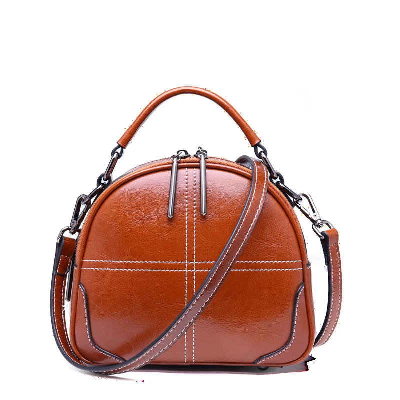 

Women's genuine leather bolsa feminina tote handbags crossbody female shoulder bag