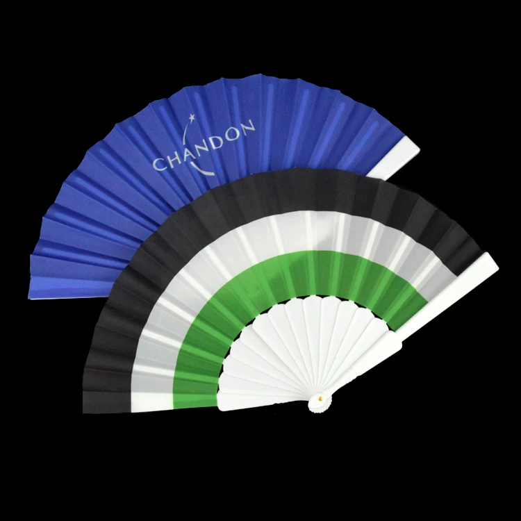 Custom Design Printed Promotional Foldable Nylon Hand Fan Buy Nylon Hand Fan,Foldable Nylon