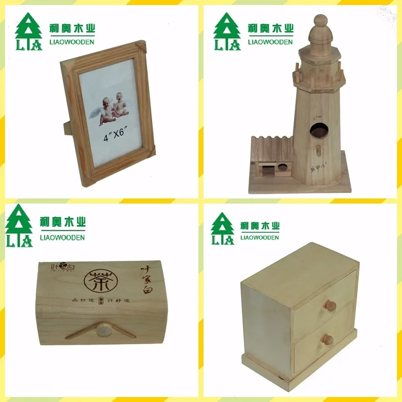 Foldable 3-Picture Wooden Photo Frame 20*16*3.5cm