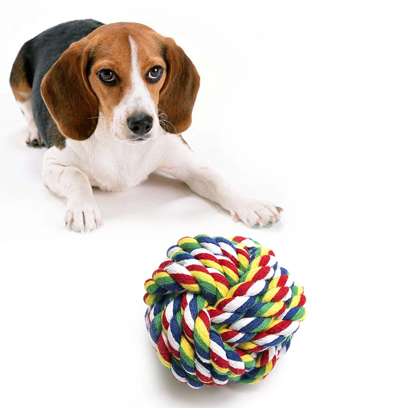 Free Sample Organic Cotton Rope Pet Toy For Training Dog Detal Chewing ...