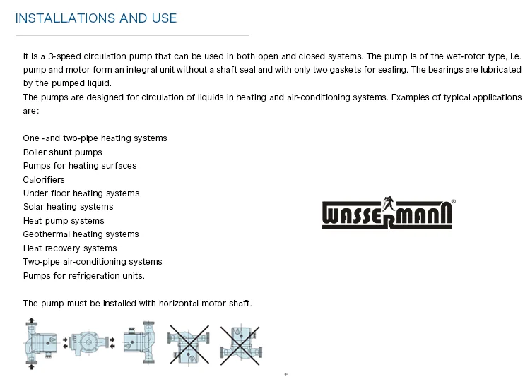 Solar Heating System Hot Water American Circulation Pump| Alibaba.com