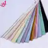 New design pure color plain dyed cut shirt organic cotton dot jacquard clipped fabric