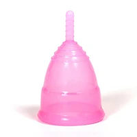 

Hot selling soft silicone menstrual cup with free sample