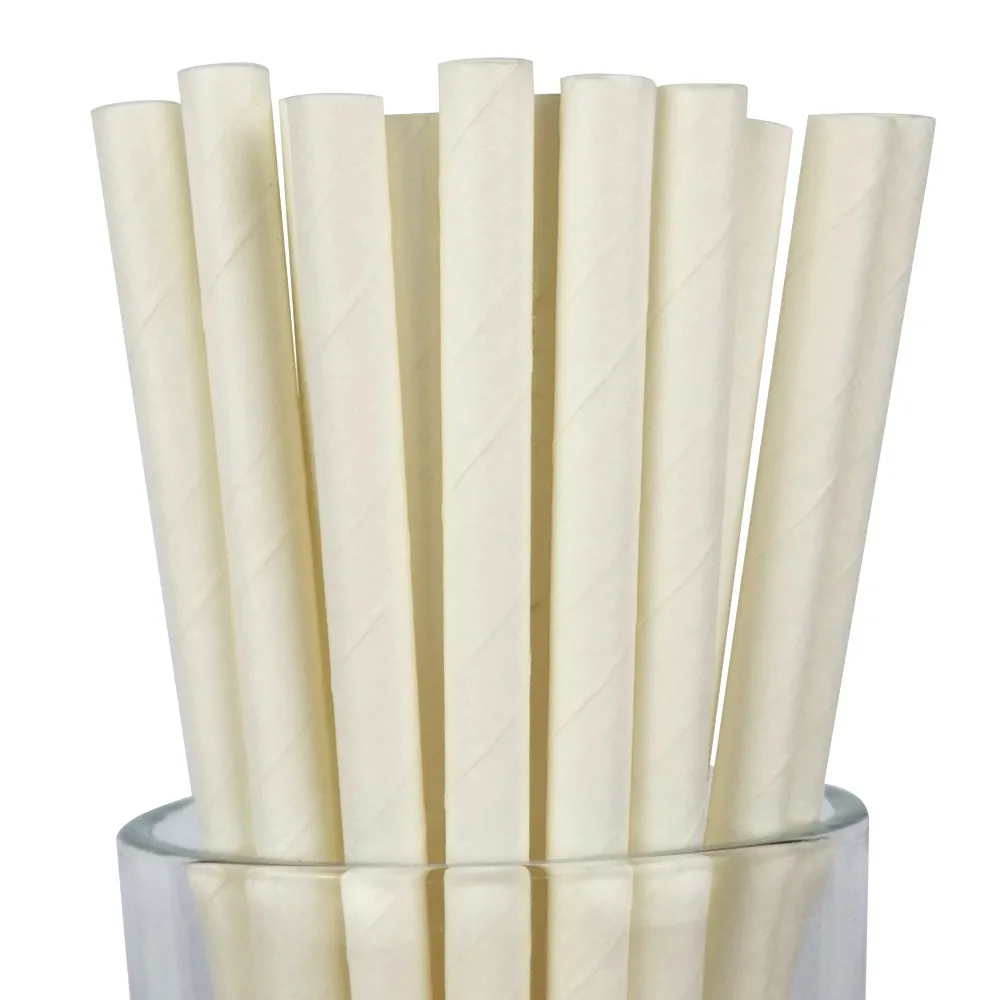 

Free Samples FSC FDA Approved Wholesale Paper Straw Biodegradable White, Base on customer's request