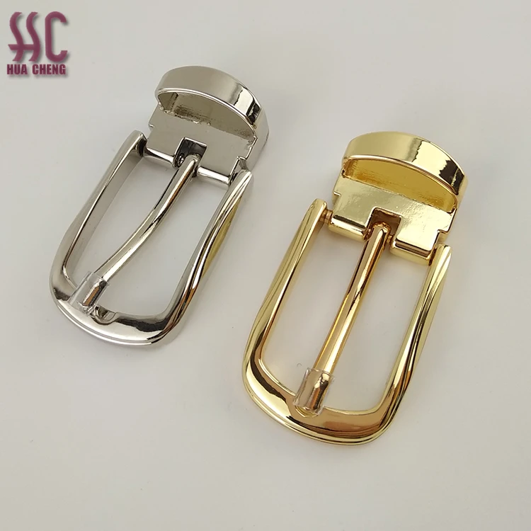 

Factory price 25mm solid silver belt buckles pin buckle for man