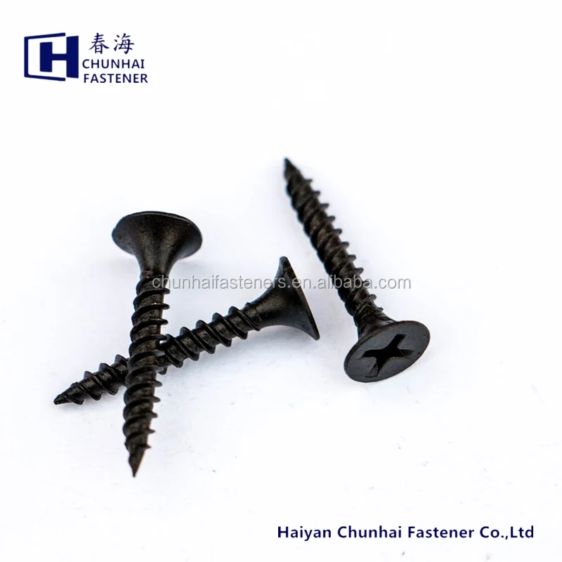 
construction screws parafuso drywall screw bugle head fine/coarse thread for wood/metal/gypsum 