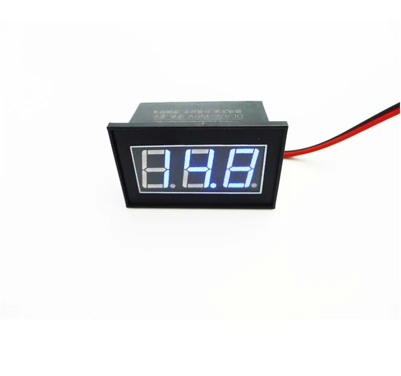 Lin XH Voltometro digitale a LED 24 V 12 V per auto e moto