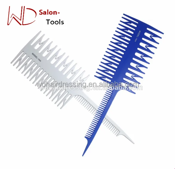 

Hair Dyeing Comb Sectioning Highlight Comb Weaving Comb Hair Dye Styling Tools
