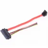 22pin SATA Cable for connecting harddisk and mainboard Serial ATA Data and Power Cable