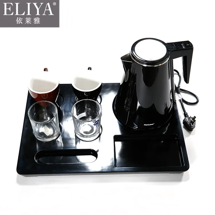 Electric Hotel Kettle Tea Tray Set Buy Electric Hotel Kettle Tray Set