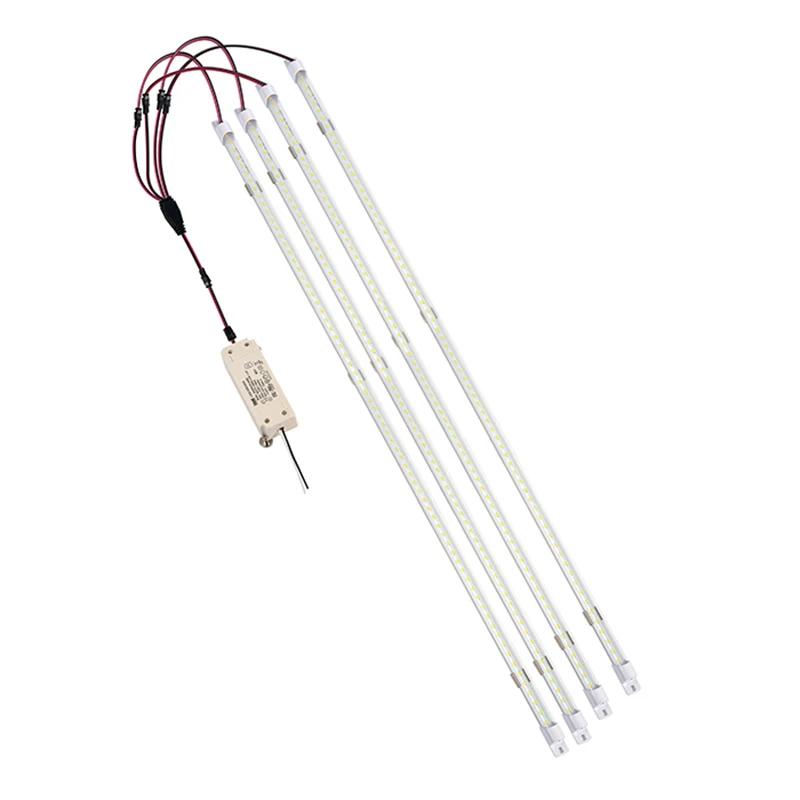 DLC 140lm/w magnetic mount strip 2X4 48W 6720lm brightness LED magnetic Linear Retrofit Kit