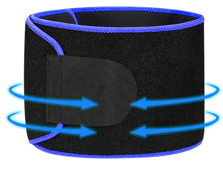 

Hot Sale man and women fitness sports support waist band for waist protection, Black, blue, yellow, green, rose red, customzied color accept