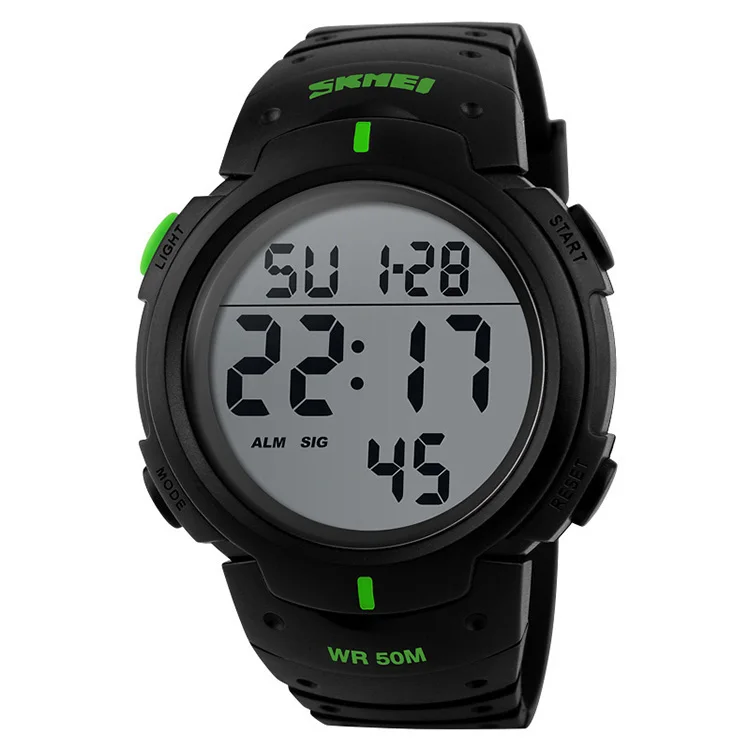 

Trade Assurance Order Skmei 1068 Waterproof Digital Chronograph Watch Sport Style Watches, 7 colors