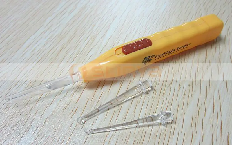Led Flashlight Earpick Ear Wax Remover Personal Care Cleaner Stick Pick