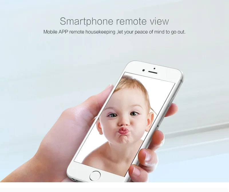 Home Smart Security 24/7 Emergency Response App Control Nanny Baby Monitor Pantilt Wifi Camera IP Mini Camera