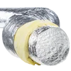 fiber wool Insulated Flexible Aluminum Foil Air Duct
