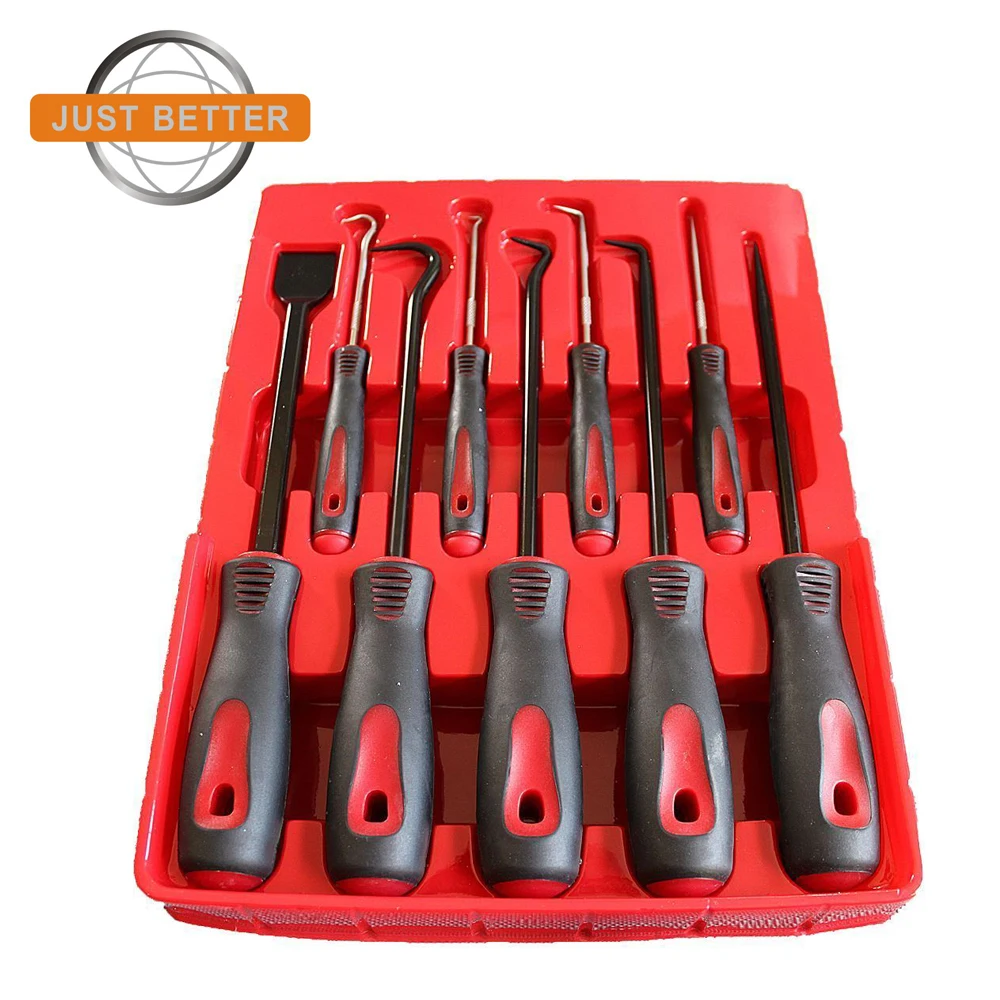 and Pick Set 9pc Gasket Scraping Hose Removal Tool Set Hook Precision Scraper 