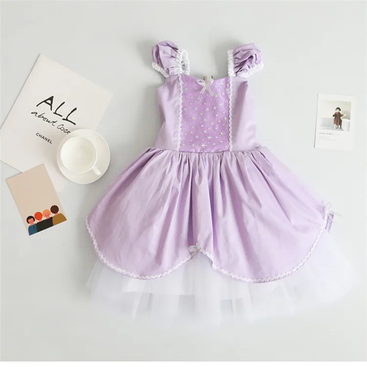 

Kids Gir Sofia the First Princess Cosplay costume Children Party dress Baby Girl Halloween Costume Christmas Clothes