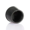 Custom special usage black rubber bar end cap small bumper