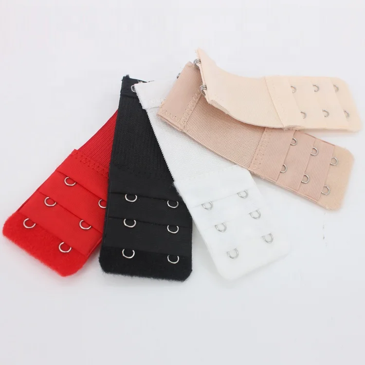 

3.8*10CM Bra Band Extender Women Soft Comfortable 2 Hook 3 Row Bra Buckle Popular Bra Extender Underwear Accessories OEM ODM