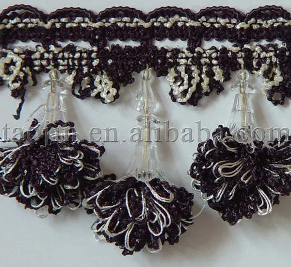 Curtain Tassel Fringe Lace Trim For Drapes Buy Fringe Lace Trim