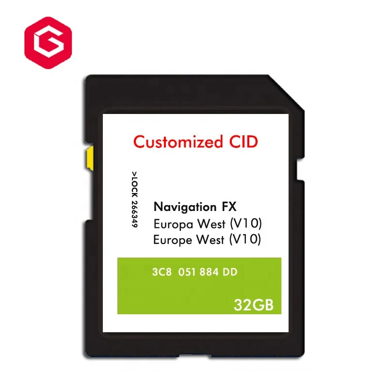 1 Day Delivery Custom Cid Sd Card 2019/2020 Europe Maps (new) Sat Nav ...