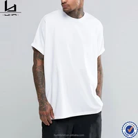 

cheap china wholesale clothing men oversized roll sleeve bulk plain white t shirts