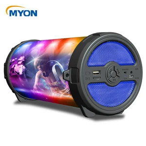 Portable Bluetooth Stereo Speaker FM Radio USB SD AUX