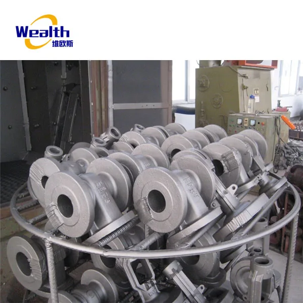 
OEM high quality drawing butterfly valve body casting 