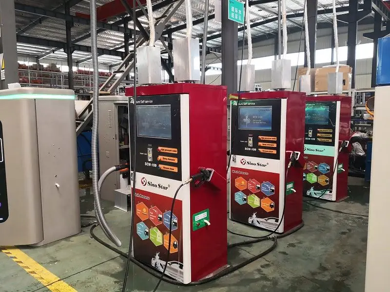 
2014 CE coin /card operated self service car wash/self-service self service car washing machine from Sino Star 