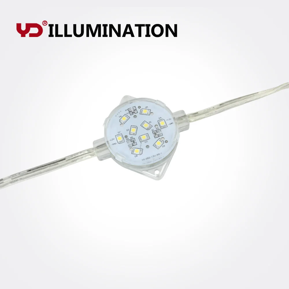 
high lumen ws2801 rgb ip68 led module pixel light for bridge lighting decoration 