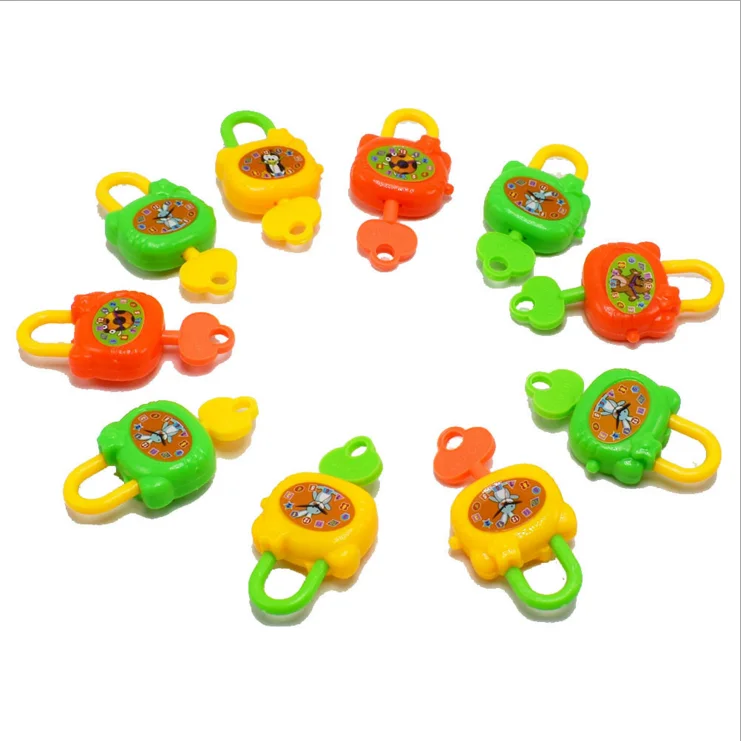 Plastic lock and sales key toy