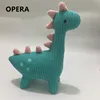 newly developed new fashion gifts custom dinosaur soft stuffed knitted crochet stuffed animal