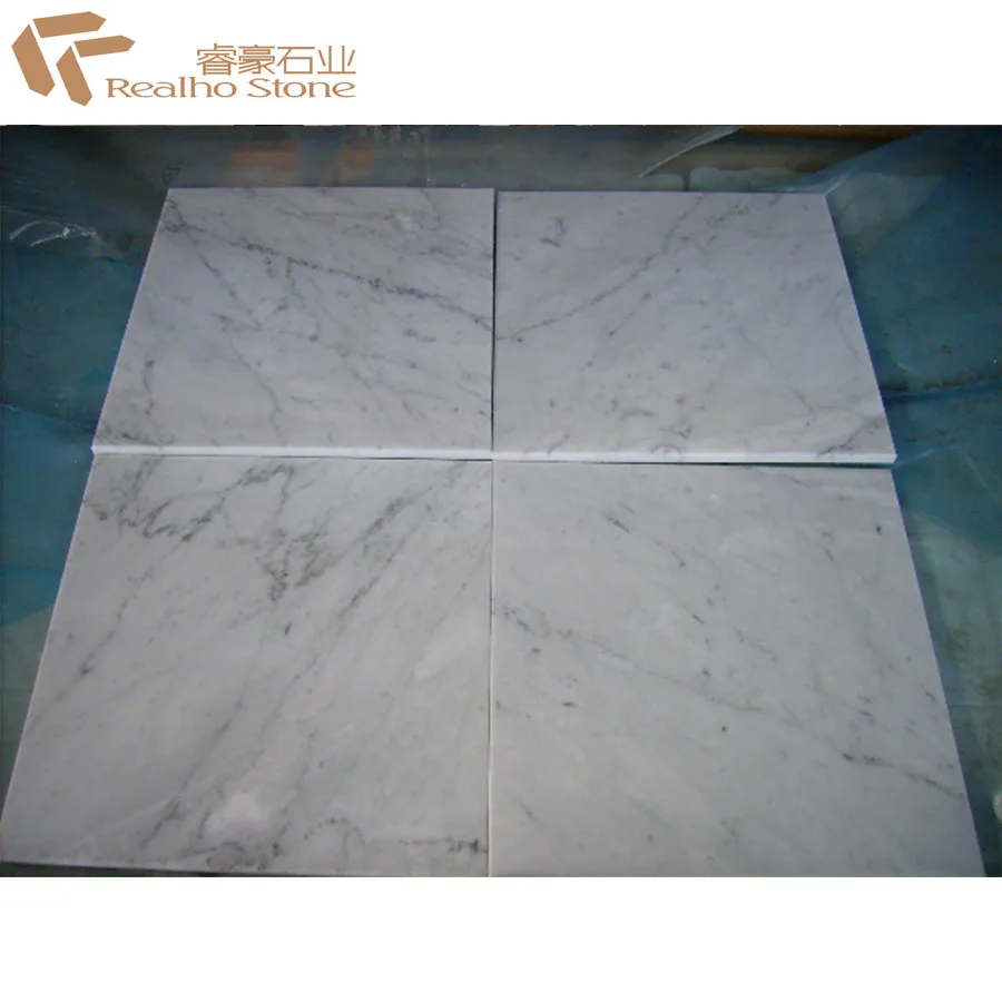 Polshed Italian Carrara White Marble Flooring Tile Price M2 Buy