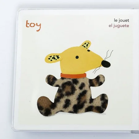 
Vivid and cute magic baby touch and feel activity books 