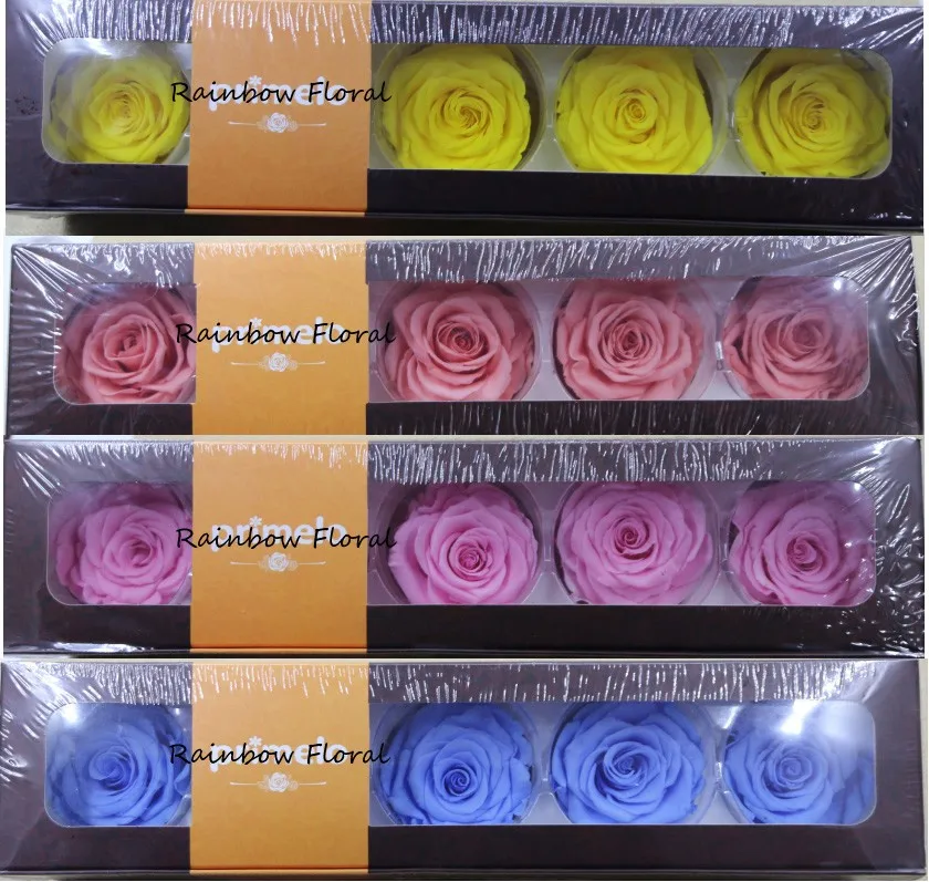 Dried Flower Bouquet Colorful Preserved Lagurus Flower As Bridal